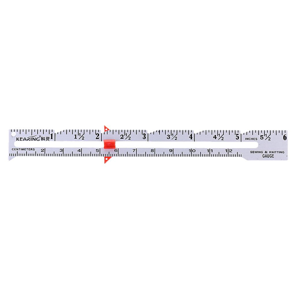Metal Sewing Measuring Gauge Point Turner Button Measurement Seam Quilting Metal Sewing Measuring Gauge Point Turner Button Measurement Seam Quilting