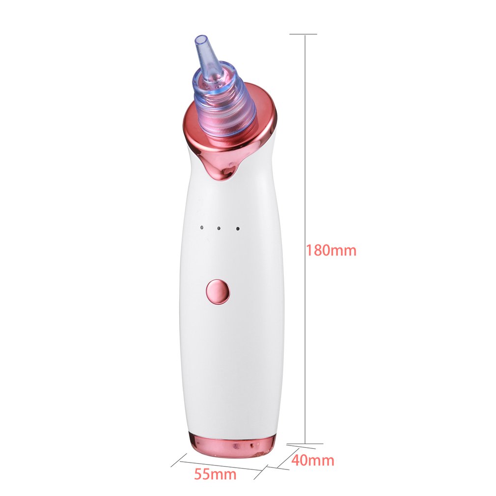 Rechargeable Vacuum Blackhead Remover Facial Vacuum Pore Cleaner Nose