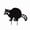 A002Clear (Style B), variant on Metal Raccoon Garden Stake, Rust Proof Metal Raccoon Yard Art Stake, 1 Pack Garden Decorative Stakes, Outdoor Lawn Backyard Decor, Cute Animal Silhouette Garden Stake for Flower Beds Patio Ornaments