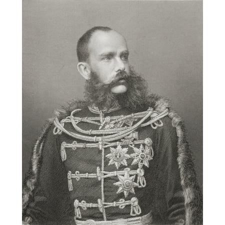 Franz Joseph I Or Francis Joseph I 1830 To 1916 Emperor Of Austria King Of Bohemia And Apostolic King Of Hungary From The Age We Live In A History Of The Nineteenth Century Canvas Art - Ken Welsh Des