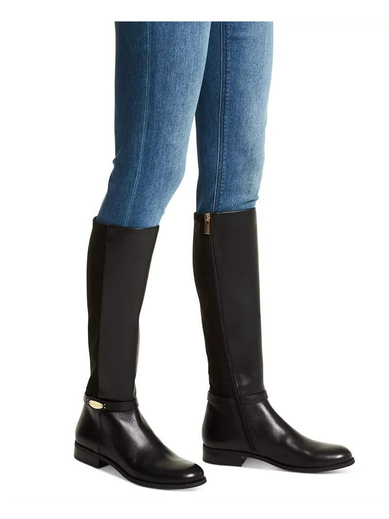 MICHAEL MICHAEL KORS Women's Finley Tall Riding Boots Black size