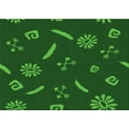 thumbnail image 1 of Ahgly Company Machine Washable Indoor Rectangle Transitional Deep Emerald Green Area Rugs, 8' x 12', 1 of 7