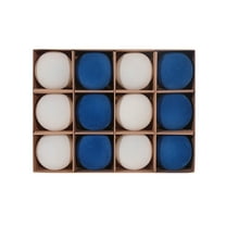 Holiday Decor Balls 8cm 12PCS Flocked Christmas Ornaments Velvet Xmas Tree Decorations Plastic Hanging Spheres Festive Set