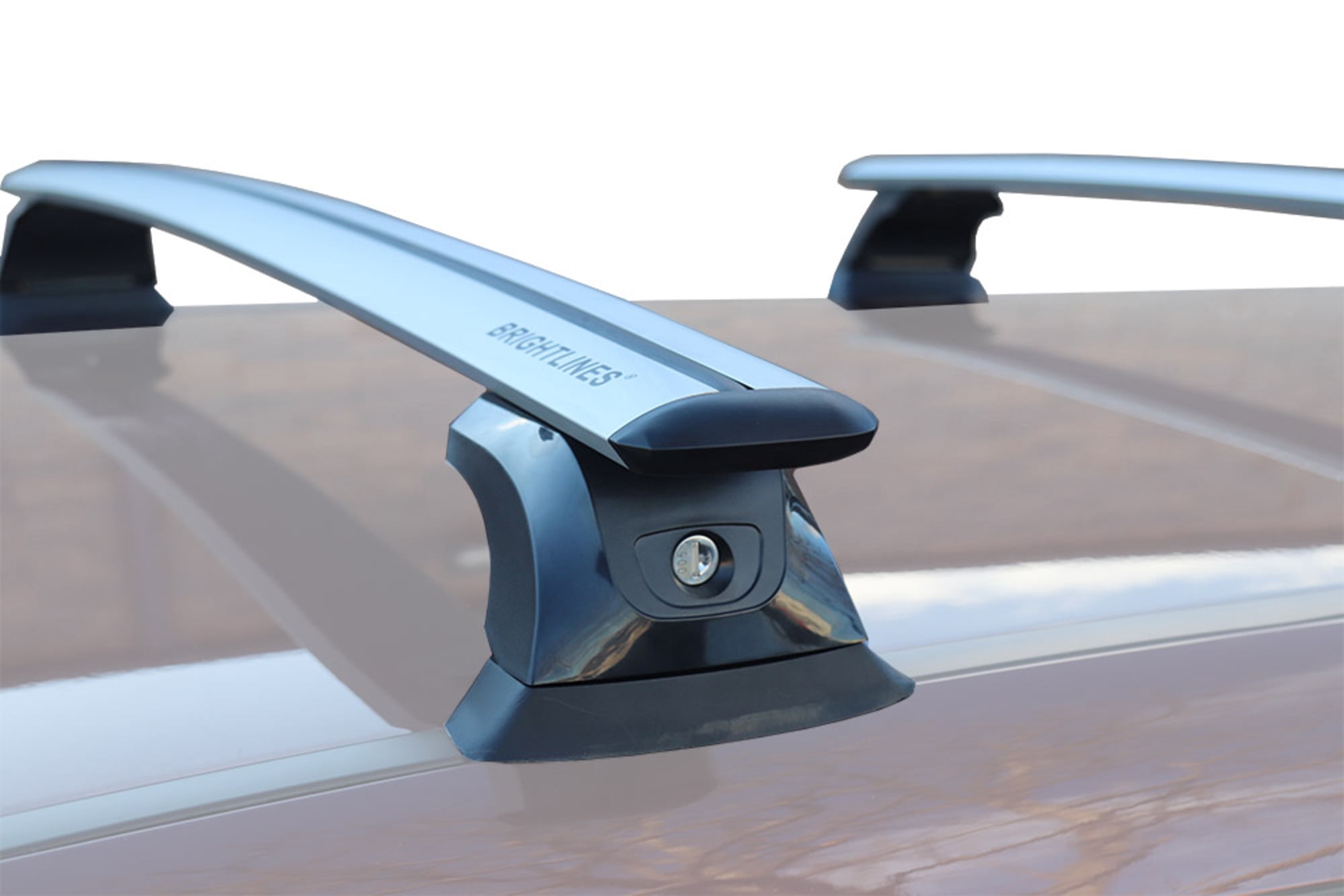 BRIGHTLINES Heavy Duty Anti-Theft Premium Aluminum Bars Roof Rack Crossbars Compatible with 2012-2026 Honda CRV Without Roof Rails