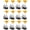 Silver 12 Sets, variant on VIB Window Locks,4 Sets Sliding Security Window Lock with Key for Vertical&Horizontal Sliding Windows&Sliding Doors, Adjustable Window Locks Security Window Stoppers for Patio Bedroom Home and Office