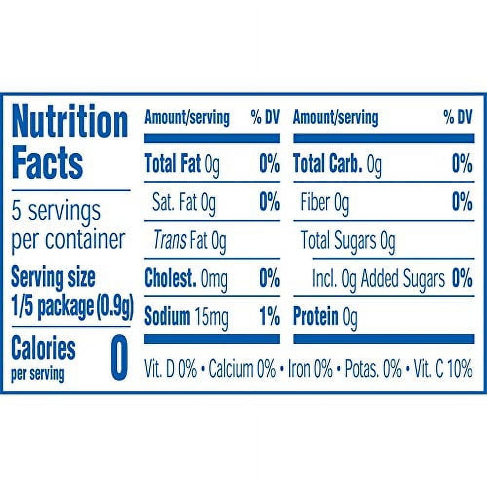 Grape Unsweetened Soft Drink Mix, 0.14 Ounce (Pack of 50)