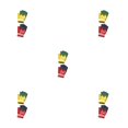 thumbnail image 2 of Jumpingount 2 pares de guantes para niños de dedo completo invierno otoño deportes al aire libre montar cálidos mitones de punto elásticos Type2 NO2, 2 of 6