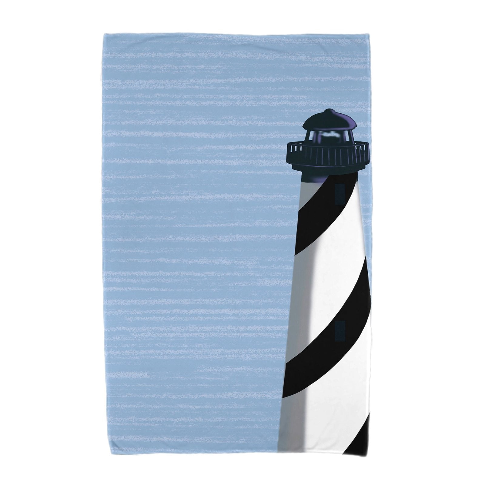 Simply Daisy 30" x 60" Light House Geometric Print Beach Towel