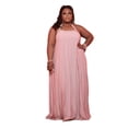 thumbnail image 4 of Robe Maxi Grande Taille TG-4TG à Dos Nu style Ample, 4 of 4