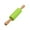 Green, variant on Wooden Baking Rolling Pin with Silicone Handle, Kids Kitchen Cooking Tool for Dough and Baking