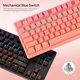 thumbnail image 2 of DaiDai STK130 Teclado mecánico con cable USB Teclado de luz mixta 87, 2 of 8