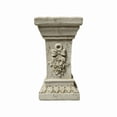 thumbnail image 7 of 11.81" H Garden Pedestal Statue with Bow Design,Weatherproof Outdoor Pedestal for Sculptures,Suitable for Garden Decoration,White, 7 of 7