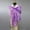 Purple, variant on Womens Faux Fur Wraps Bridals Wedding Shawl 1920s Fur Stole Scarf Winter Warm Party Shrug Capelet