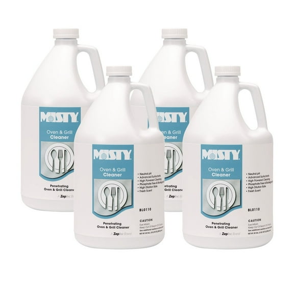 Misty 1038695 1 gal. Bottle Heavy-Duty Oven and Grill Cleaner (4/Carton)