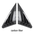 thumbnail image 1 of SPRING 1 Pair Black Rear Side Window Louvers Cover Fit For A3 S3 8V for Sedan 2014-2020 carbon fiber, 1 of 9