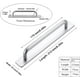 thumbnail image 2 of RV Tiradores de cajones autoadhesivos instantáneos para muebles: 2 tiradores de cajones de aleación de aluminio con manija de puerta adhesiva (212 mm, plateado) oso de fresa Electrónica, 2 of 5