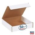 thumbnail image 2 of BOX USA BML882 Literature Mailers, 8" x 8" x 2", White (Pack of 50), 2 of 10