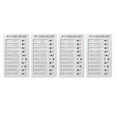 thumbnail image 1 of Tableau de Liste de Contrôle, Tableau de Chores de Production Portable DIY 4 Pcs pour Message DIY Liste de Contrôle RV, 1 of 8