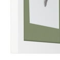 thumbnail image 5 of ArtToFrames 12x14 Matted Picture Frame with 8x10 Single Mat Photo Opening Framed in 1.25 Satin White Frame and 2 Basil Mat (FWM-3966-12x14), 5 of 8