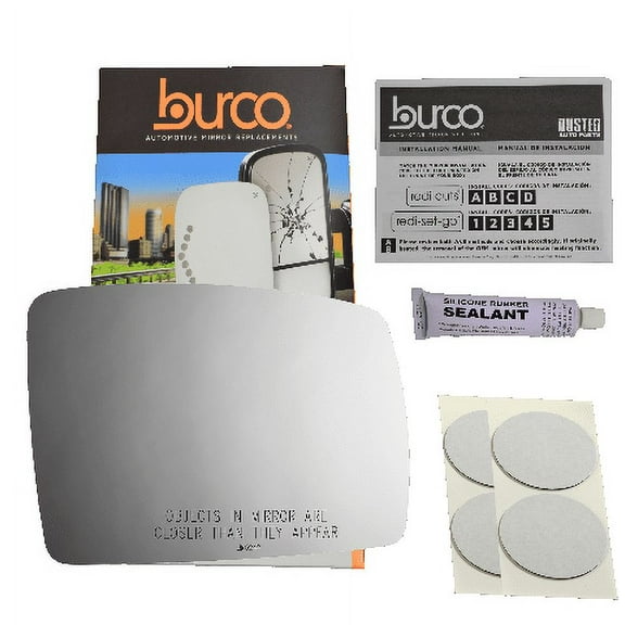 Fits 05-09 Range Rover Right Passenger Side Mirror Glass Lens, Direct Fit-Over Option For Auto-Dimming Mirrors (Mirror Does Not Auto Dim) USA