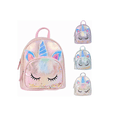 thumbnail image 2 of Mochila De Lentejuelas Unicornio Para Niñas Bolsa Kinder Con Pelusa Xtellar rosa, 2 of 3