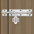 thumbnail image 5 of Stainless Steel Heavy Duty Slide Latch Lock Bolt for Garden Gate Shed Door Tool, 5 of 5