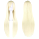 thumbnail image 1 of Peluca Rubio Claro Cabello Liso Largo Fibra Sintetica con Fleco beige Unitalla Lymalimoon SW Lisa Rubio Claro, 1 of 6