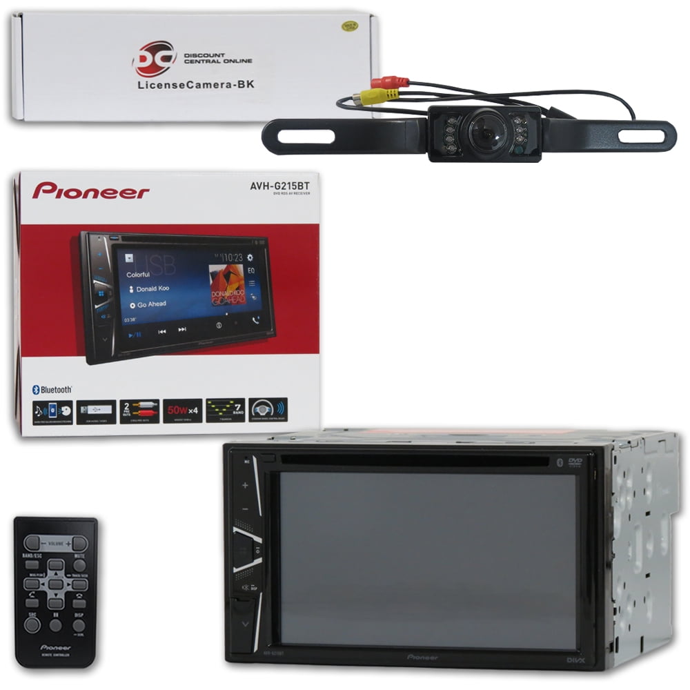 Pioneer AVHG215BT Car Audio Double Din 2DIN 6.2 Touchscreen DVD MP3 CD