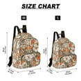 thumbnail image 2 of FORMRS Mini Backpack Purse for Women Travel Daypack Casual Shoulder Bag, Rustic Floral, 2 of 7