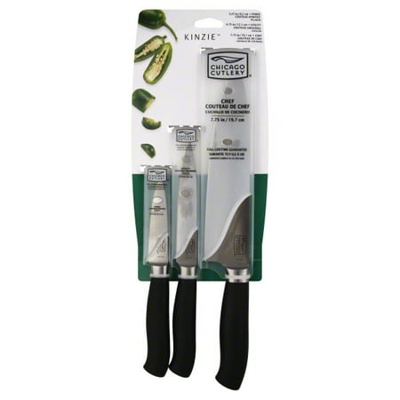 UPC 027979015736 product image for Chicago Cutlery Kinzie Chef, Utility & Parer Knife Set, 3 Piece | upcitemdb.com