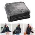 thumbnail image 1 of USB Heated Blanket Shawl Wearable Blanket With 3 Heating Heated Throw Blanket Wearable Portable Throw Poncho Wrap For Shoulder And Neck Machine Washable, 1 of 9