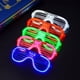 thumbnail image 2 of Juguetes con luz LED, gafas LED, juguetes con luz, juguetes de regalo de cumpleaños que brillan en la oscuridad, fiesta de cumpleaños 5 piezas (con marco), 2 of 4