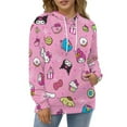 thumbnail image 3 of Hello Kitty Hoodie 3D Print Pullover Hooded Long Sleeve Sweatshirts Tops Blouse with Pocket for Mens Womens, 3 of 6