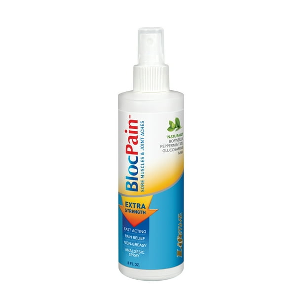 Lifetime Blocpain Analgesic Spray Topical Pain Relief, Cooling