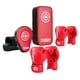 thumbnail image 4 of Almohadillas de boxeo guantes guantes de boxeo Kick Pack Set equipo de boxeo de arte Rojo, 4 of 8