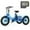Blue, variant on Mooncool 16 inch Electric Tricycle w/Helmets Protection Gear Set, for Kids Ages 6-12 Years Old, 3 Wheels Electric Bicycle Bikes, 250W Motor Step-Thru Etrike with Removable Battery & Large Basket