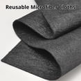 thumbnail image 5 of Thickened Magic Cleaning Cloth for Glass, Microfiber Streak Free Cleaning Cloths, Reusable Lint Free Miracle Wipes for Windows, Mirrors, Car Windshield, Stainless Steel, 5 of 7