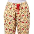thumbnail image 3 of Disney Winnie The Pooh Women's Hunny Pot Daisy Adult Lounge Sleep Pajama Pants with Drawstring Elastic Waistband, 3 of 6