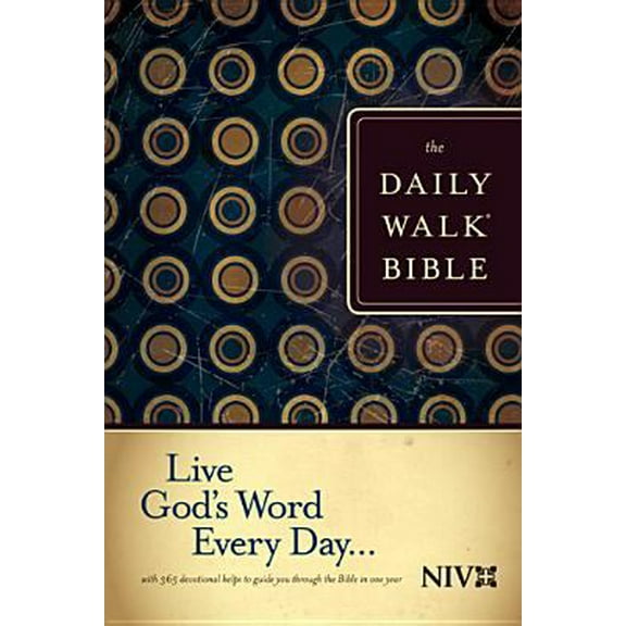 Pre-Owned The Daily Walk Bible NIV (Hardcover) 1414309597 9781414309590
