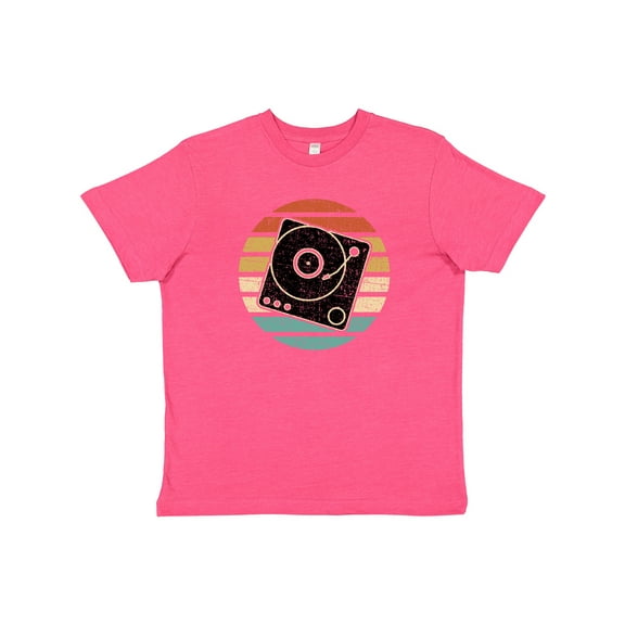 Inktastic Turn Table Record Player Retro Youth T-Shirt