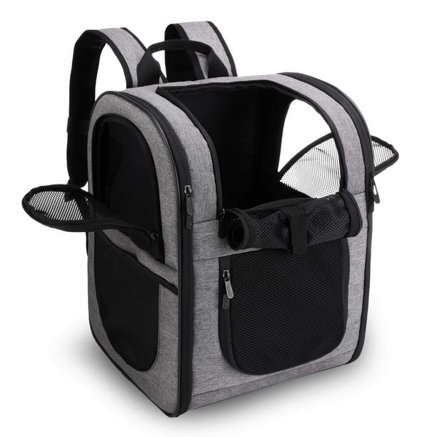 Apollo Walker Mochila transportadora para mascotas para gatos y perros grandes/pequeños, cachorros, características de seguridad y respaldo acolchado para viajes, senderismo, uso al aire libre