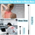 thumbnail image 4 of Retractable Back Scratchers- Portable Metal Body Massager Tool, Multi-Color Set for Men Women Kids & Pets - Father's Day, Valentine's, School Season, 4 of 5