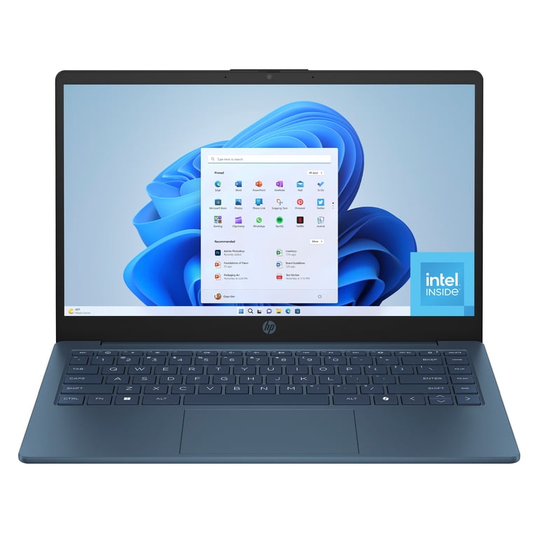 HP 14 inch HD Windows Laptop Intel Processor N150 4GB 128GB UFS