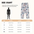 thumbnail image 4 of Lsque Fourth Of July Party Print Women's Pajama Pants, Lounge Pant - Comfortable Home Wear,Elastic Waistband, Stylish Design-Small, 4 of 9