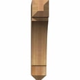 thumbnail image 2 of Ekena Millwork 6"W x 26"D x 30"H Thorton Craftsman Rough Sawn Bracket, Western Red Cedar, 2 of 13