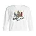 thumbnail image 4 of Matching Family Christmas Tree Print Long Sleeve Sweatshirt Casual Pullover Tops, 4 of 8