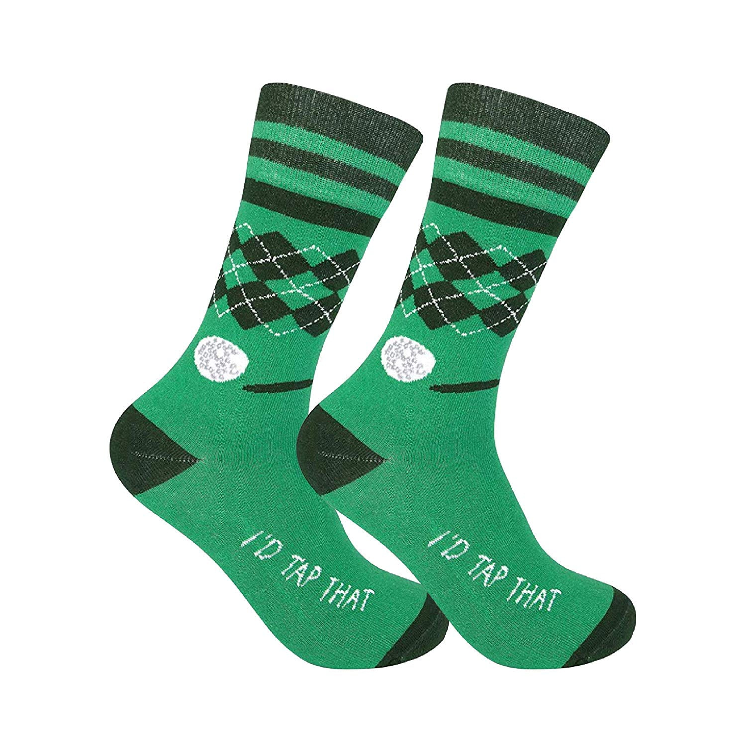 Funatic Golf Socks   I'd Tap That   Funny Mens Socks   Novelty Socks    Golf Dress Socks   Funky Mens Socks   Golf Socks Men   Funny Golf   Mens  Golf ...