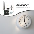 DIY Wall Clock Movement Mechanism Repair Parts Replacement Radio Silent