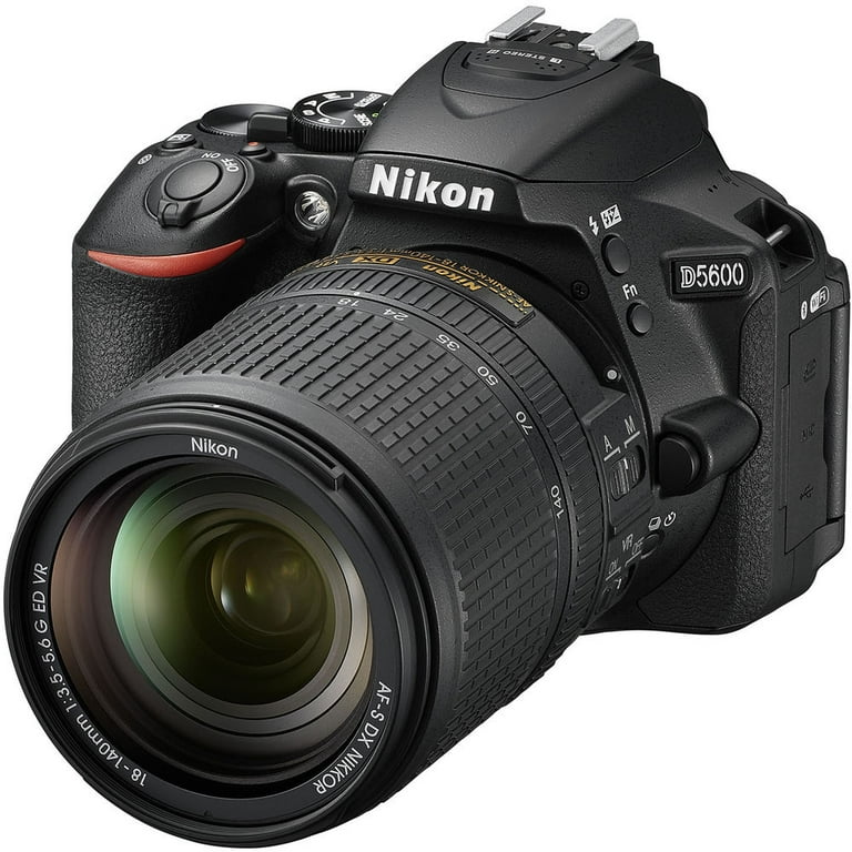 Nikon D5600 18-140mm万能レンズセット【64GB・動作良好】 Nikon D5600 DSLR Camera with 18-140mm Lens Basic Kit - Walmart.com