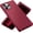 Burgundy, variant on Edge Case, Compatible with iPhone 13 Pro Max Case Silicone Protective Slim Thin Shockproof Flexible Women Girls Cute Phone Case for iPhone 13 Pro Max Dark Purple